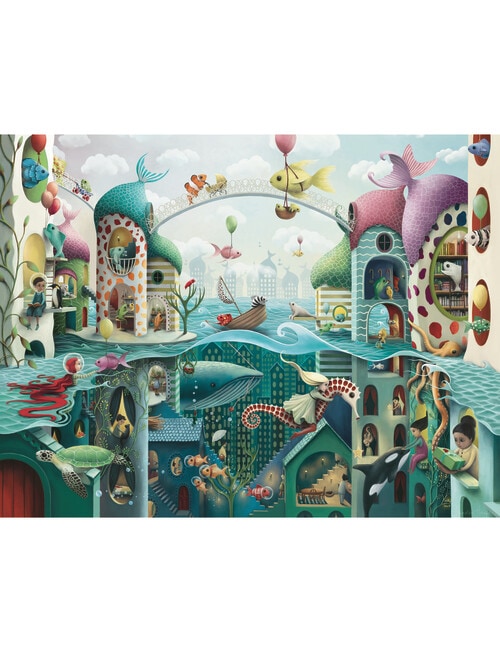 Ravensburger Puzzles If Fish Could Walk 2000-piece Puzzle product photo View 02 L
