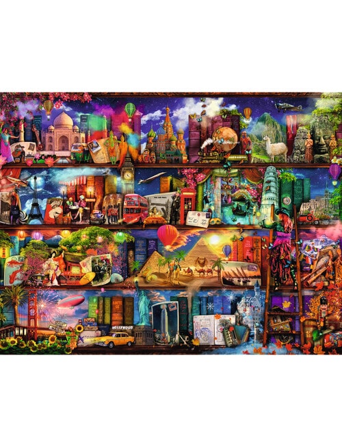 Ravensburger Puzzles World of Books 2000-piece Puzzle product photo View 02 L