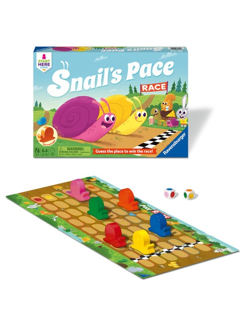 Ravensburger Snails Pace Race Game product photo View 02 L
