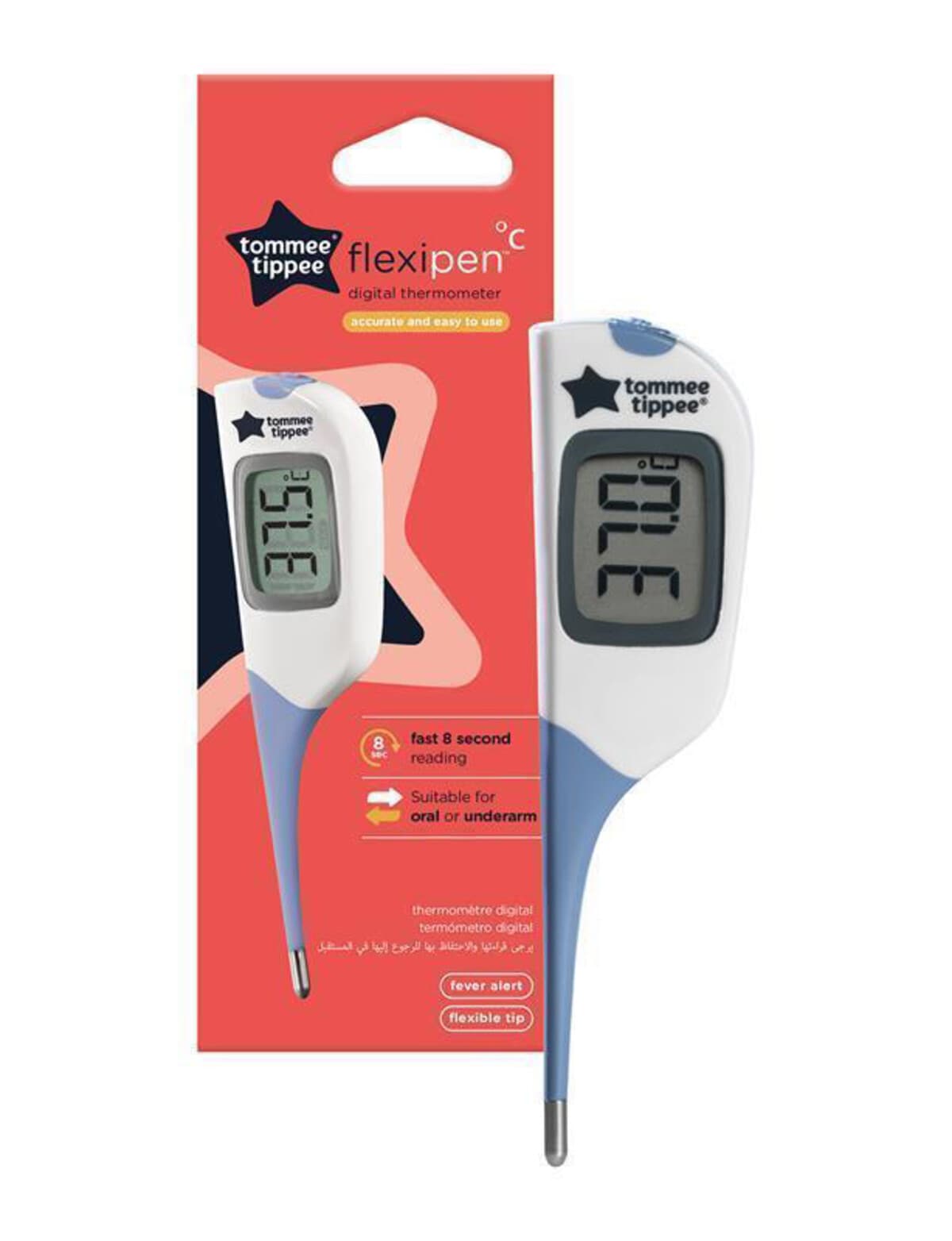 Tommee Tippee Flexipen Digital Thermometer Safety