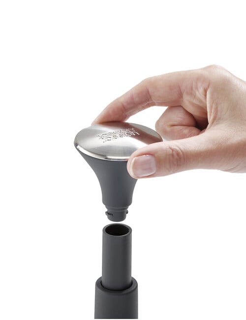 Joseph Joseph Push & Tear Kitchen Roll Holder, Grey product photo View 02 L