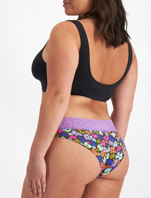 Bonds Matchits Skimpy Brief, Boujee Blossom, 8-16 product photo View 06 L