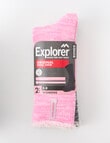 Bonds Exp Wool Blend Crew 2Pk Lolly/Blk 3-11 product photo View 02 S