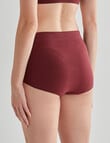 Bonds Seamless Full Brief, Bordeaux, 6-24 product photo View 02 S