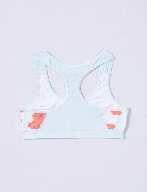 Jockey Performance Stay Fit Crop Top, Floral Checkerboard product photo View 02 L