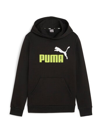 Puma Essential Big Logo Fleece Hoodie,Black product photo