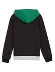 Puma Essential Block Hoodie Terry, Green product photo View 02 S