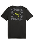 Puma Fit Tee, Black product photo View 02 S