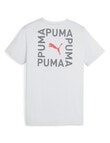 Puma Fit Tee, Silver Mist product photo View 02 S
