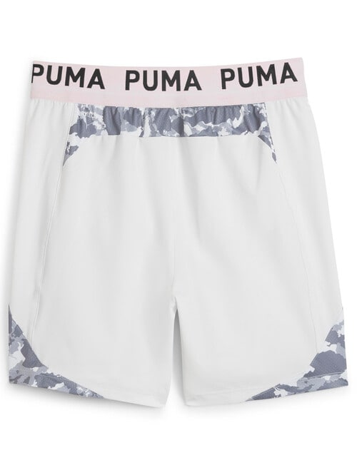 Puma Runtrain All-Over Print Shorts, Silver Mist product photo View 02 L