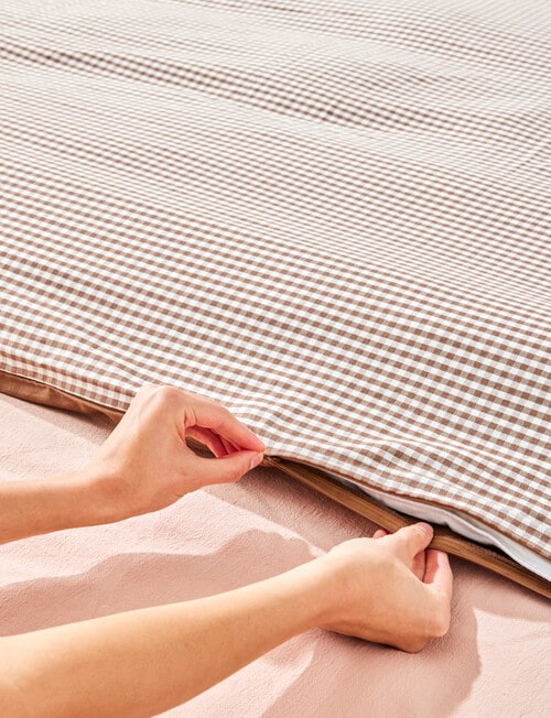 Haven Jude Washed Duvet Cover Set product photo View 03 L