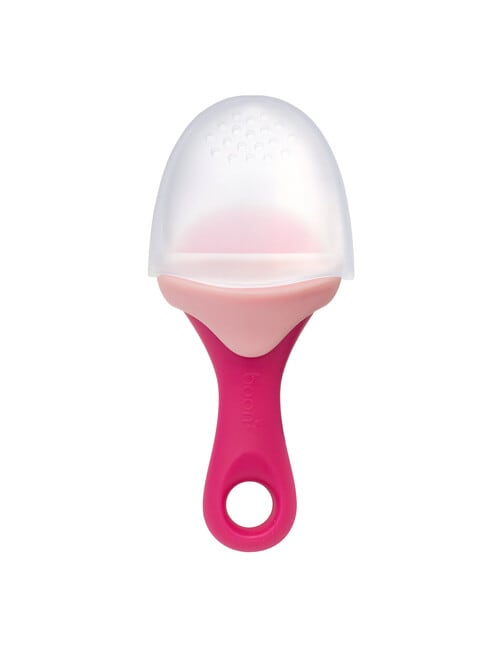 Boon Pulp Silicone Feeder, Pink & Blush product photo View 02 L