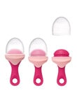 Boon Pulp Silicone Feeder, Pink & Blush product photo View 04 S