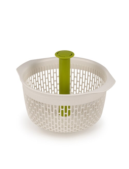 Joseph Joseph Spindola In-Sink Salad Spinner Colander, White product photo
