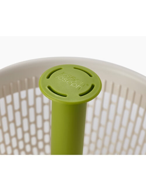 Joseph Joseph Spindola In-Sink Salad Spinner Colander, White product photo View 02 L