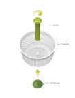 Joseph Joseph Spindola In-Sink Salad Spinner Colander, White product photo View 03 S