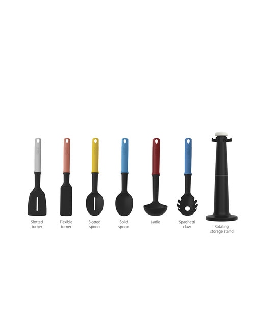 Joseph Joseph Elevate Utensil Set with Storage Stand, 6 Piece product photo View 03 L