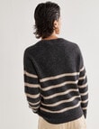 Jigsaw Cosy Sweater, Stripe product photo View 02 S