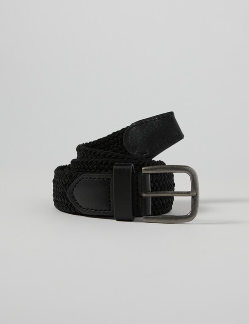 No Issue Casual Belt, Black Hats, Ties Belts