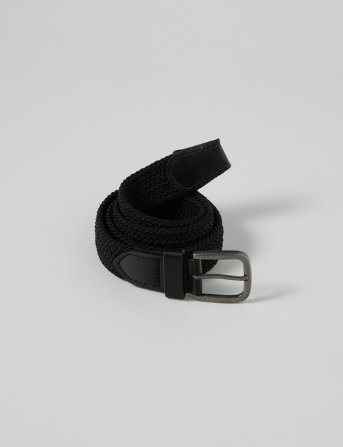No Issue Casual Belt, Black product photo View 02 L