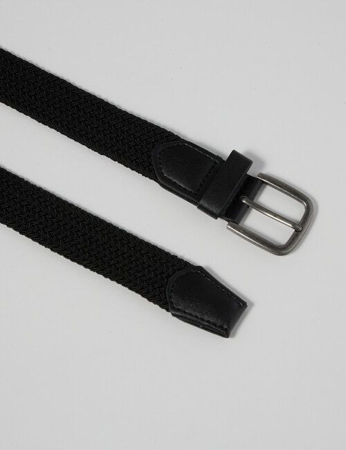 No Issue Casual Belt, Black product photo View 03 L