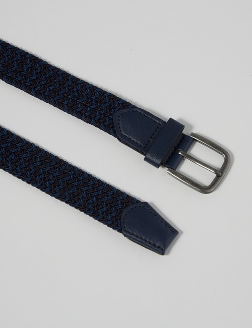 No Issue Casual Belt, Navy product photo View 03 L