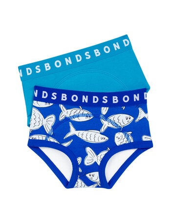 Bonds Whoops Fishy Train Pant, 2-Pack, Blue product photo