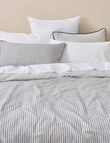 Haven Spencer Washed Duvet Cover Set, Denim product photo View 02 S