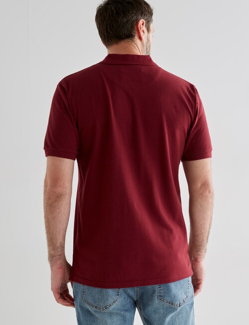 Chisel Ultimate Polo Shirt, Berry product photo View 02 L