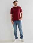Chisel Ultimate Polo Shirt, Berry product photo View 03 S