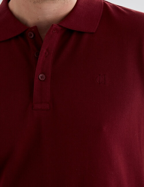 Chisel Ultimate Polo Shirt, Berry product photo View 04 L