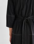Jigsaw Full Circle Knit Dress, Black product photo View 05 S