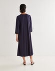 Jigsaw Icon Knit Dress, Navy product photo View 02 S