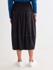 Jigsaw Cocoon Knit Skirt, Black product photo View 02 S