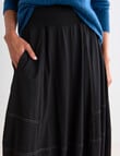 Jigsaw Cocoon Knit Skirt, Black product photo View 04 S