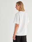 Mineral Boxy Tee, Ivory product photo View 02 S