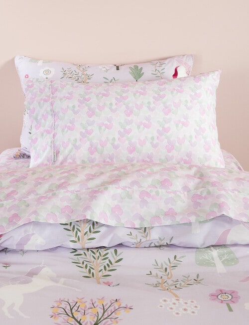 Linen House Kids Unicorn Meadow Duvet Cover Set product photo View 02 L