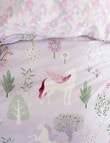 Linen House Kids Unicorn Meadow Duvet Cover Set product photo View 04 S