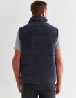 Gasoline Concord Puffer Vest, Slate product photo View 02 S
