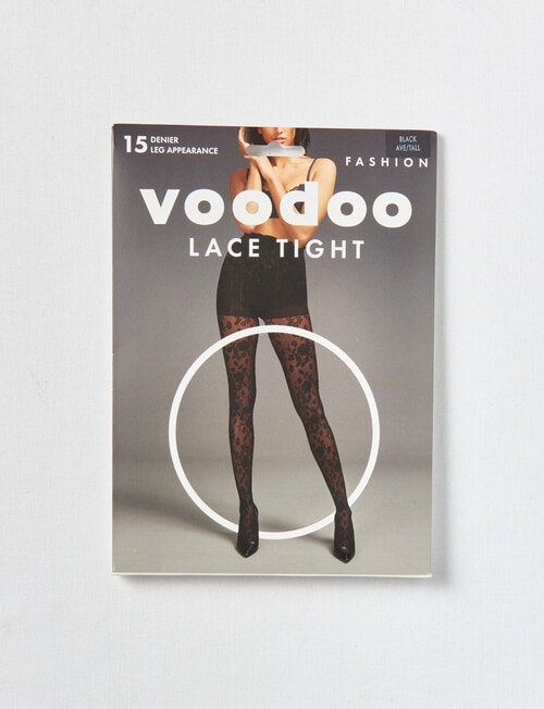 Voodoo Lace Tight, Black product photo View 02 L