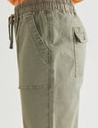 Zest Jogger Pant, Smokey Olive product photo View 04 S