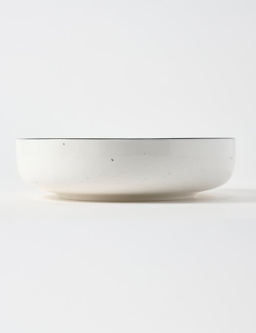 Stevens Cambridge Pasta Bowl, 19cm, White & Black product photo View 03 L