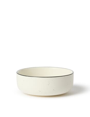 Stevens Cambridge Rice Bowl, 11.8cm, White & Black product photo