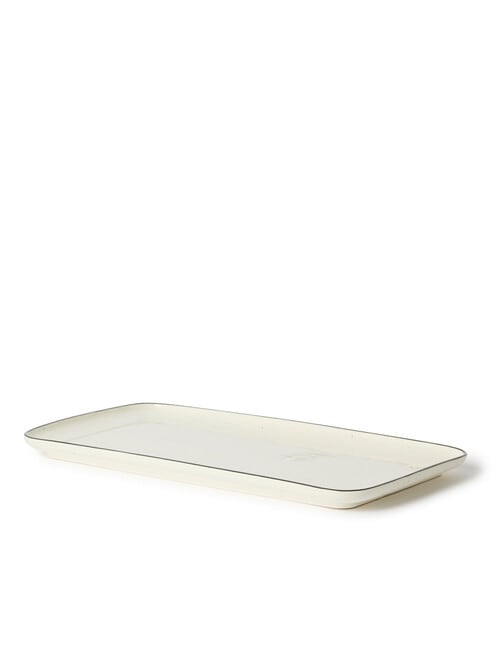 Stevens Cambridge Platter, 35cm, White & Black product photo
