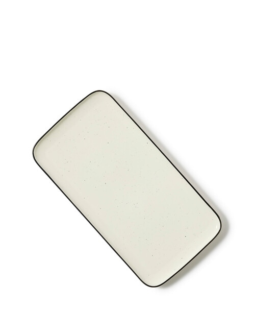 Stevens Cambridge Platter, 35cm, White & Black product photo View 02 L