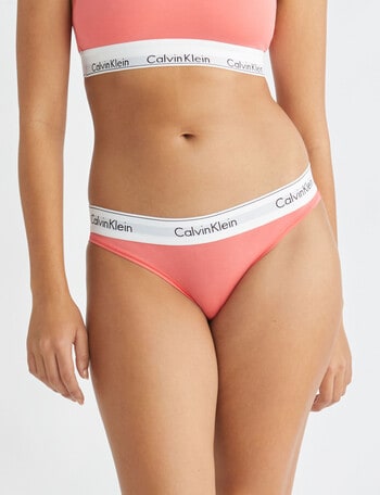 Calvin Klein Modern Cotton Bikini Calypso Coral, XS-XL product photo