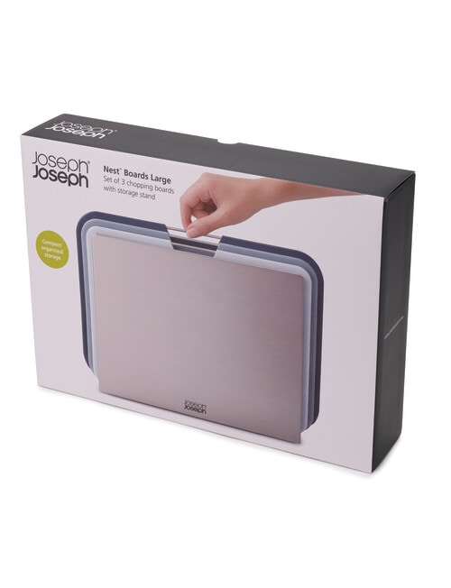 Joseph Joseph Nest Boards, 3-Piece Set, Grey, Large product photo View 03 L