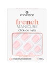 Essence French Manicure Click-On Nails, 01 Classic French product photo