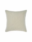Linen House Pedro Quilted Sham Euro Pillowcase, Eucalyptus product photo View 02 S
