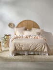 Linen House Pedro Duvet Cover Set, Peony product photo
